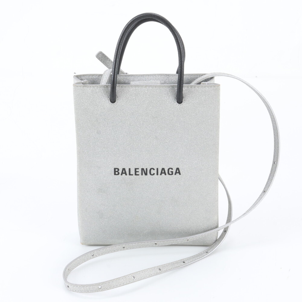 Balenciaga Shopping Phone Holder 2-Way Shoulder Bag Handbag for Women